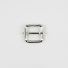 Μεταλλική Αγκράφα Ασημί 2.8x3.3cm