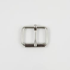 Μεταλλική Αγκράφα Ασημί 3.9x3.5cm