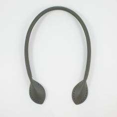 Δερμάτινο Χερούλι Τσάντας Γκρι 56x1.8