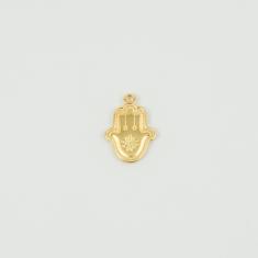 Metal Hand Gold 2.1x1.5cm