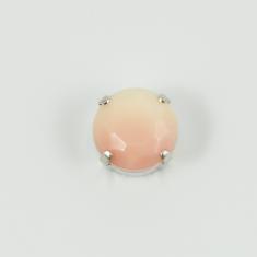 Crystal Bezel Salmon 1.6cm