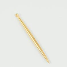 Μεταλλική Ράβδος Χρυσή 6x0.4cm
