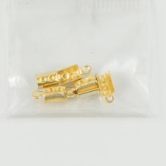 Metal Connectors Gold 2.5mm