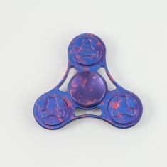Fidget Spinner Purple Splashes 6.5x6.5cm