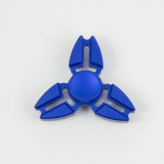 Fidget Spinner Blue 6x6cm