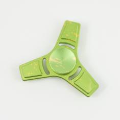Fidget Spinner Helix Green 6.7x6.7cm