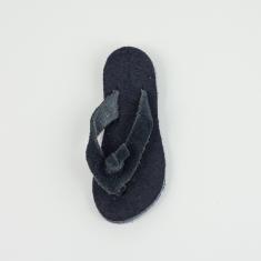 Leather Sandal Dark Blue 7.2x2.8cm