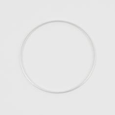 Κύκλος Περίγραμμα Ασημί 4cm