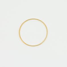 Circle Outline Gold 3cm