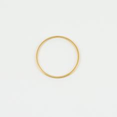 Circle Outline Gold 2.6cm