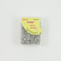 Safety Pins Silver 2.3x0.6cm