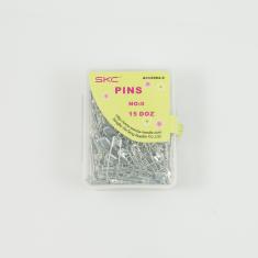 Safety Pins Silver 2.7x0.6cm
