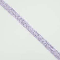 Κορδέλα Πλεκτή Λιλά 1.5cm