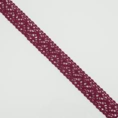 Knitted Ribbon Cherry 2.5cm