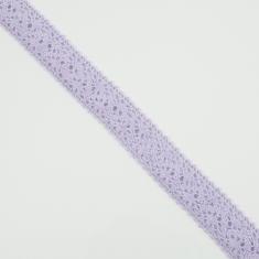 Κορδέλα Πλεκτή Λιλά 2.5cm