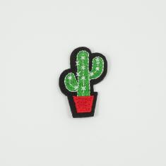 Iron-On Patch Cactus 5x3.4cm