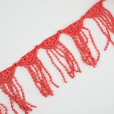 Knitted Braid Coral 11cm
