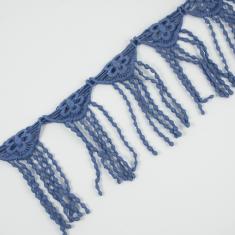 Knitted Braid Dark Blue 11cm
