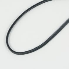 Δερμάτινα Κορδόνια Ανθρακί 120cm