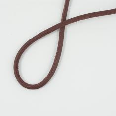 Leather Shoe Laces Aubergine 120cm