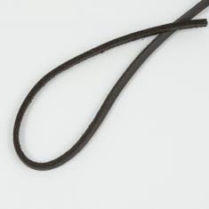 Leather Shoe Laces Dark Brown 120cm