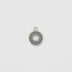 Round Item Silver 1.8x1.5cm