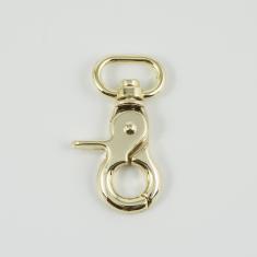 Κούμπωμα Γάτζος Χρυσός 5.7x2.5cm