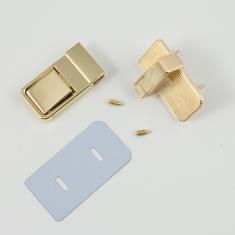 Bag Clasp Gold 5x2.5cm
