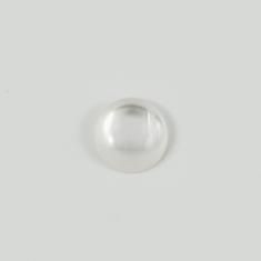 Acrylic Flat Stone White 10mm