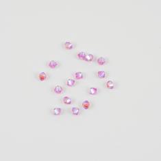 Κρύσταλλα Swarovski Ροζ 4mm