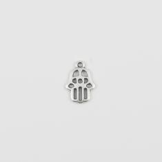 Hand of Hamsa Silver 1.5x1cm