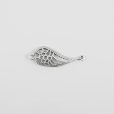 Metal Wing Silver 3.5x1.3cm