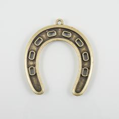 Μεταλλικό Πέταλο Μπρονζέ 7.3x6.3cm