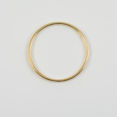 Passed Hoop Gold 4.5x0.4cm