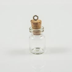 Glass Bottle 2.8x1.3cm