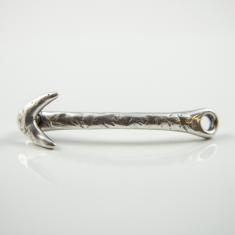Metal Arrow Silver 4.8x1.3cm