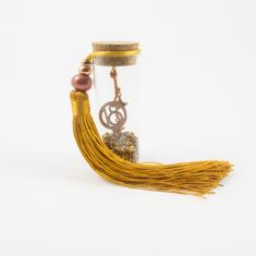 Bottle Charm "18" Tassel-Beads