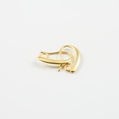 Βάσεις Σκουλαρικιού Χρυσές 1.5x1cm