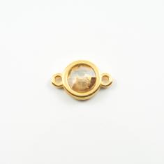 Χρυσό Μοτίφ Μελί 1.7x1.1cm