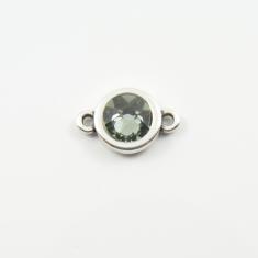 Silver Item Grey 1.7x1.1cm