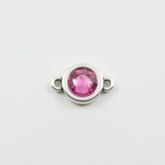 Silver Item Pink 1.7x1.1cm