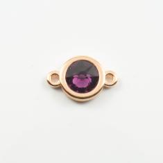 Pink Gold Item purple 1.7x1.1cm