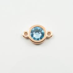 Pink Gold Item light blue 1.7x1.1cm