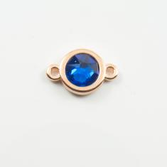 Pink Gold Item Blue 1.7x1.1cm