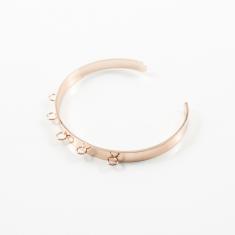 Bracelet Connectors Rose Gold 6x5cm