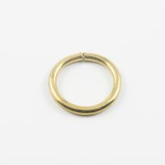 Στρογγυλός Κρίκος Χρυσός 2.6cm