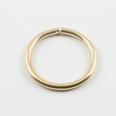 Στρογγυλός Κρίκος Χρυσός 3.6cm