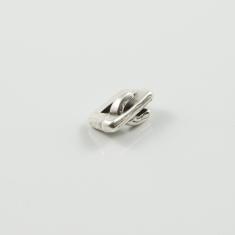 Metal Cactus Silver 10x6mm