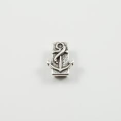 Metal Anchor Silver 2x1.4cm