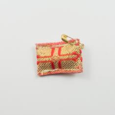Φυλαχτό Σταυρός Κόκκινο 2.7x2.3cm